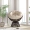 Flash Furniture Bowie Comfort Series Brown Swivel Patio Chair with Beige Cushion JE-5101W-BG-GG - alternate 8